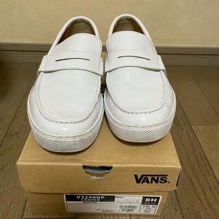 ヴァンズ(VANS)のVANS ローファー　スリッポン　白　26.5cm(スニーカー)