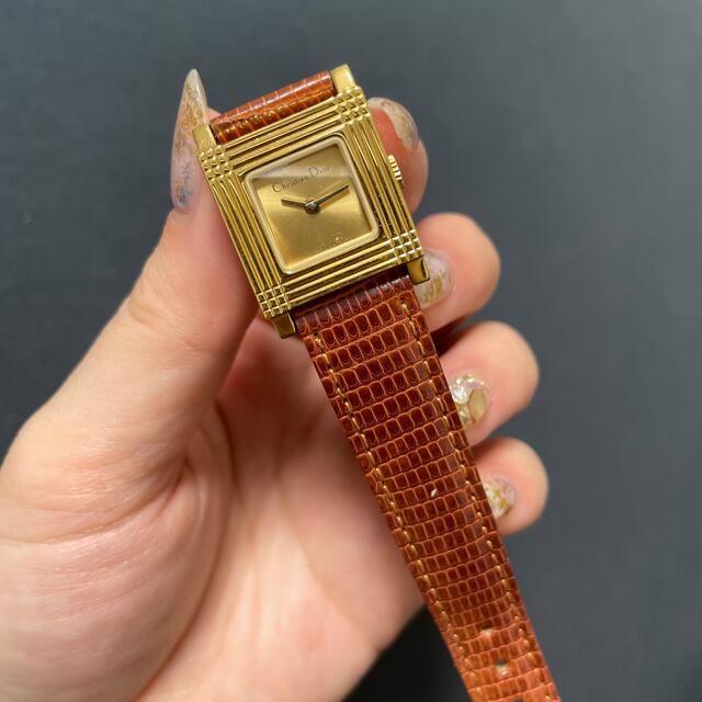 Christian Dior(クリスチャンディオール)のDIOR 時計　ヴィンテージ レディースのファッション小物(腕時計)の商品写真
