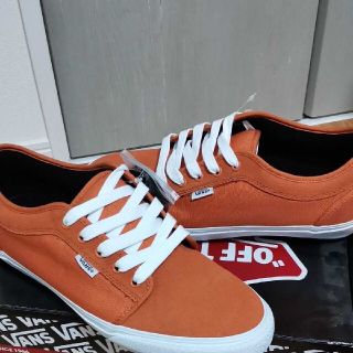 ヴァンズ(VANS)の【早い者勝ち値引き】VANS CHUKKA LOW オレンジ29cm(スニーカー)