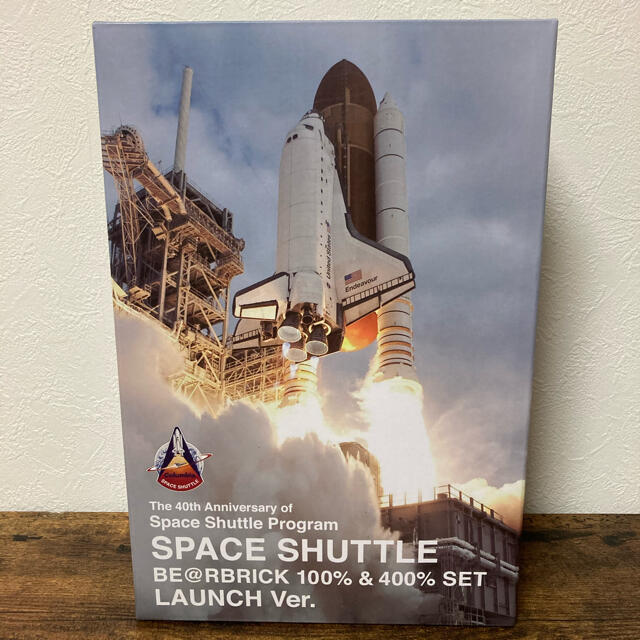 【即発送】SPACE SHUTTLE BE@RBRICK 100%&400