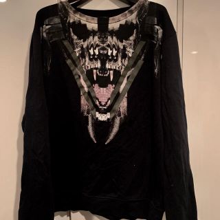 マルセロブロン(MARCELO BURLON)のLサイズ マルセロバーロン スウェット 黒 マルセロブロン(スウェット)