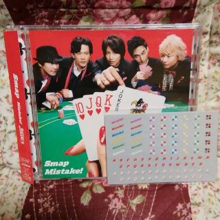 SMAP スマップ ミュージック DVD 6作 中居正広 初回限定版付属品