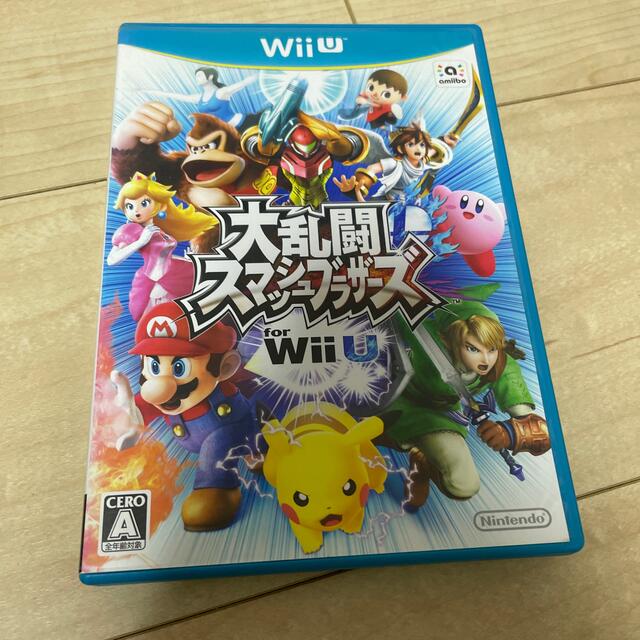 Wii U(ウィーユー)の大乱闘スマッシュブラザーズ for Wii U Wii U エンタメ/ホビーのゲームソフト/ゲーム機本体(家庭用ゲームソフト)の商品写真