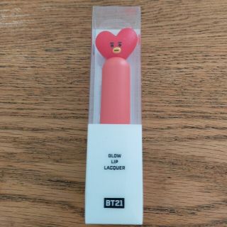 ボウダンショウネンダン(防弾少年団(BTS))の【新品】VT X BT21グローリップラッカー　04ポテンレッド(口紅)