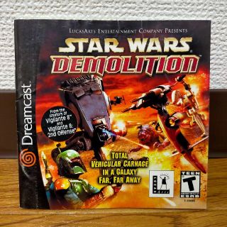 ドリームキャスト専用ソフト 海外版STAR WARS DEMOLITION(家庭用ゲームソフト)