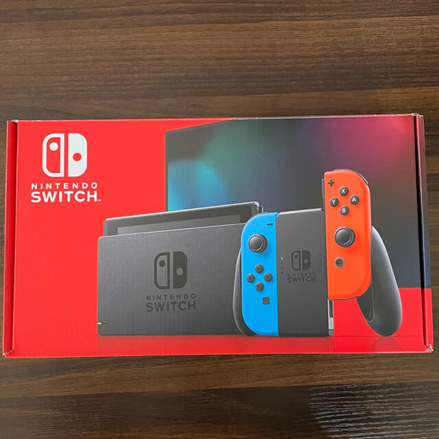 【美品】Nintendo Switch ネオンブルー(R)ネオンレッド