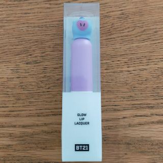 ボウダンショウネンダン(防弾少年団(BTS))の【新品】VT X BT21グローリップラッカー　03オーサムピンク(口紅)