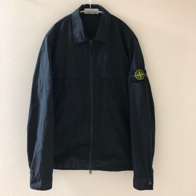 STONE ISLAND(ストーンアイランド)のstone island ストーンアイランド ナイロンジップシャツ Sサイズ メンズのジャケット/アウター(ナイロンジャケット)の商品写真