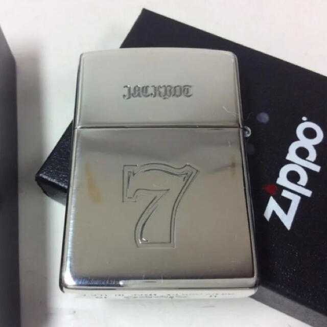 ZIPPO(ジッポー)のZippo ライター 777ジャックポット/銀シルバー メンズのファッション小物(タバコグッズ)の商品写真