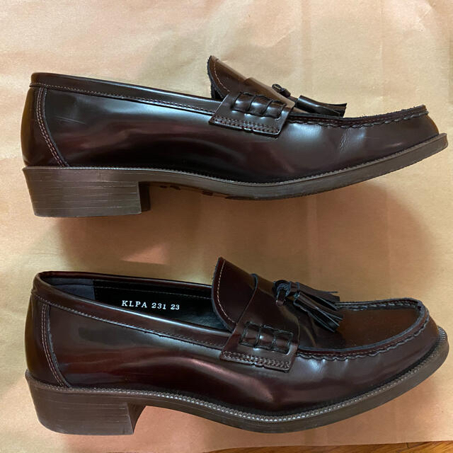 HARUTA(ハルタ)のHARUTA ハルタ タッセルローファー レディース ブラウン 牛革 23cm レディースの靴/シューズ(ローファー/革靴)の商品写真