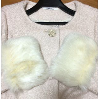 フィフス(fifth)の新品♡ピンクコート♡(ノーカラージャケット)