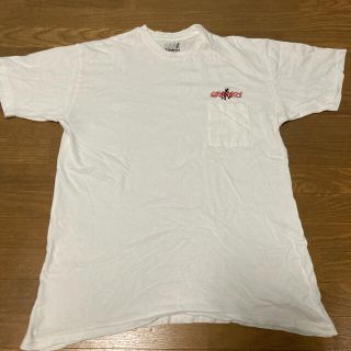 グラミチ(GRAMICCI)のGRAMICCI グラミチ ワンポイントロゴ ポケットTシャツ 白 M(Tシャツ/カットソー(半袖/袖なし))