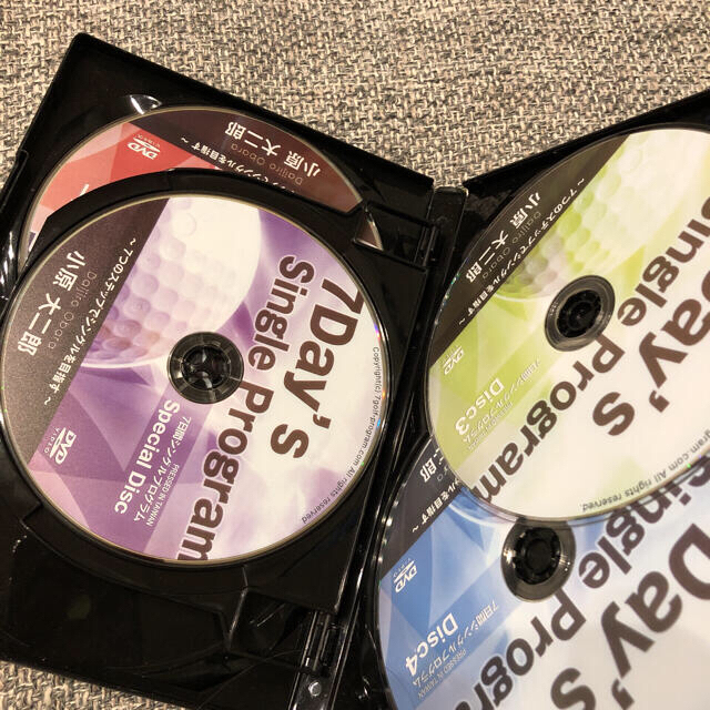 ゴルフ　DVD 小原大二郎　レッスン エンタメ/ホビーのDVD/ブルーレイ(スポーツ/フィットネス)の商品写真