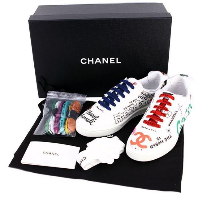 CHANEL - シャネル CHANEL スニーカー 靴 ファレルウィリアムス CHANEL - シャネル CHANEL スニーカー 靴 ファレルウィリアムス