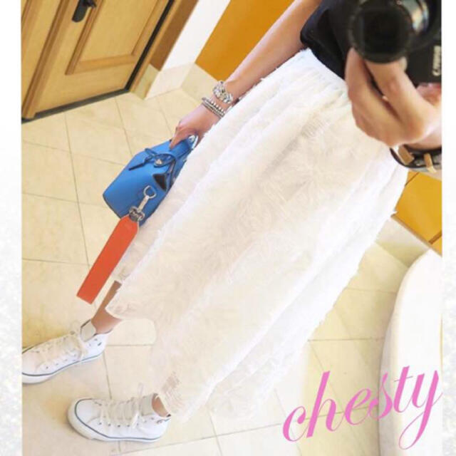 Chesty(チェスティ)のChesty パームツリースカート 1 レディースのスカート(ひざ丈スカート)の商品写真