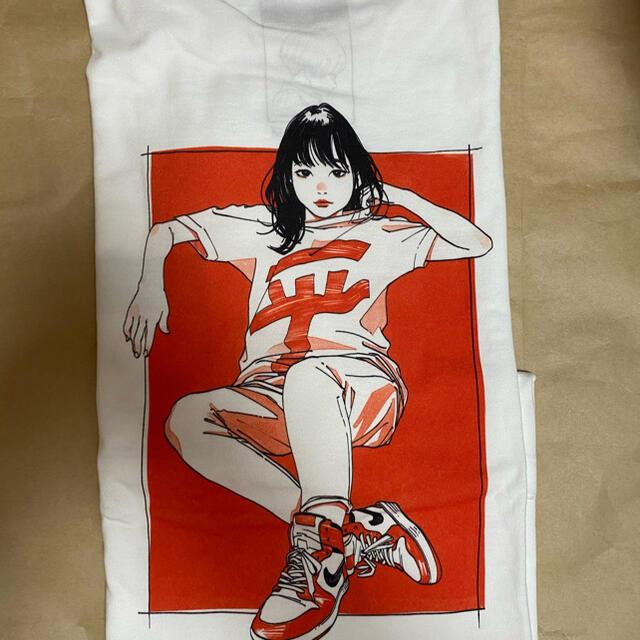ブランド⇜ atmos x atmos Sneaker GIRL Tee XLの通販 by みど's shop|アトモスならラクマ - 古塔つみ ざいます