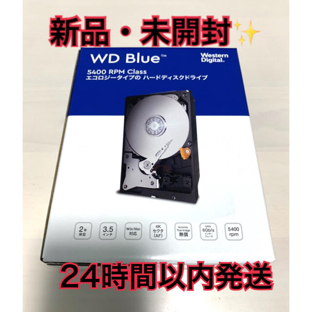 WDWestern Digital HDD 6TB WD60EZAZ-RT