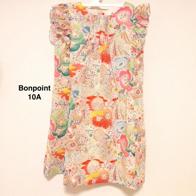 Bonpoint - 新品未使用 Bonpoint ss20 10a ボンポワン リバティ ドレス