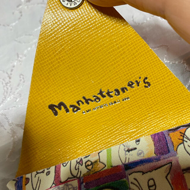 Manhattaner's(マンハッタナーズ)のマンハッタナーズ  コインケース 小銭入れ 革 未使用 メンズのファッション小物(コインケース/小銭入れ)の商品写真
