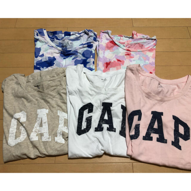 GAP(ギャップ)のGAP❤︎Tシャツ5枚セット レディースのトップス(Tシャツ(半袖/袖なし))の商品写真