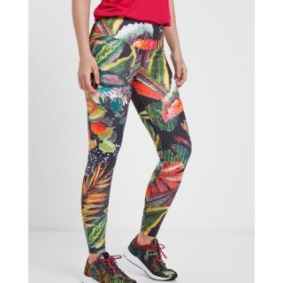 デシグアル(DESIGUAL)の新品✨タグ付き♪定価12,900円　デシグアル　ストレッチ抜群パンツ　Sサイズ(レギンス/スパッツ)