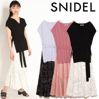 スナイデル(SNIDEL)のSNIDEL/セットワンピース/ほぼ未使用美品♪(ロングワンピース/マキシワンピース)