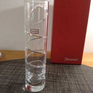 バカラ(Baccarat)の最終値下げ　☆未使用☆　バカラBaccarat　オルグスパイラル　花瓶　廃盤商品(花瓶)