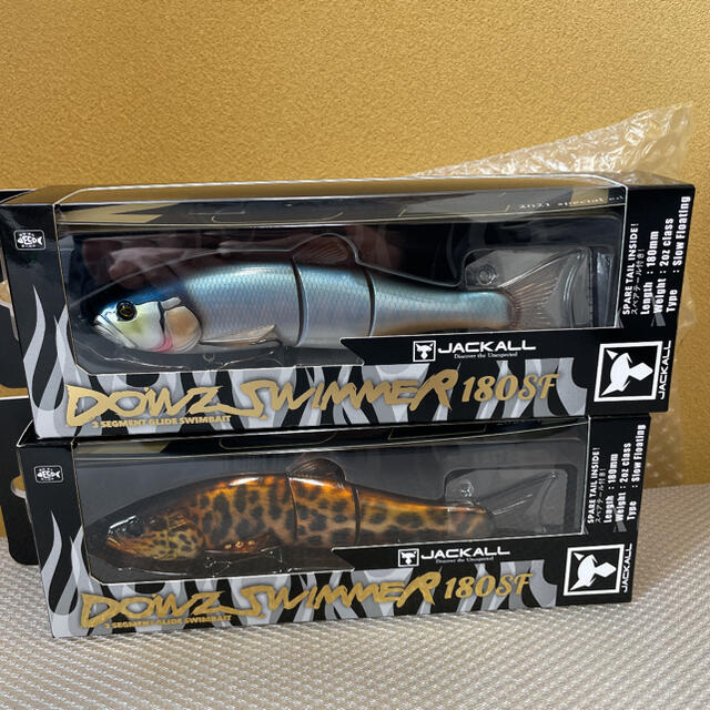 【限定色2個セット！】JACKALL DOWZ SWIMMER 180 SF