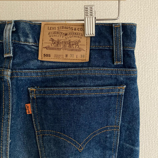 made in USA リーバイス '90s 505【デッドストック1度洗い】