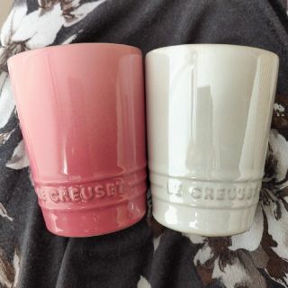 ルクルーゼ(LE CREUSET)のルクルーゼ Le Creuset 湯のみ コップ 2個セット(グラス/カップ)