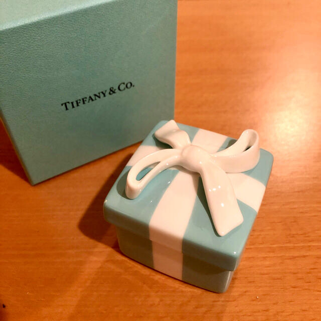 TIFFANY&CO ティファニー ミニブルーボウボックス