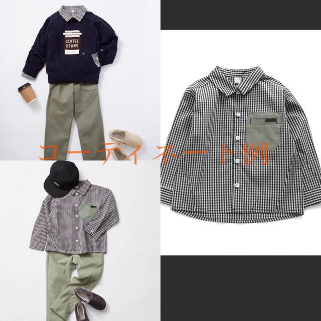 美品　シャツ　セット　140 120 キッズ/ベビー/マタニティのキッズ服男の子用(90cm~)(ブラウス)の商品写真