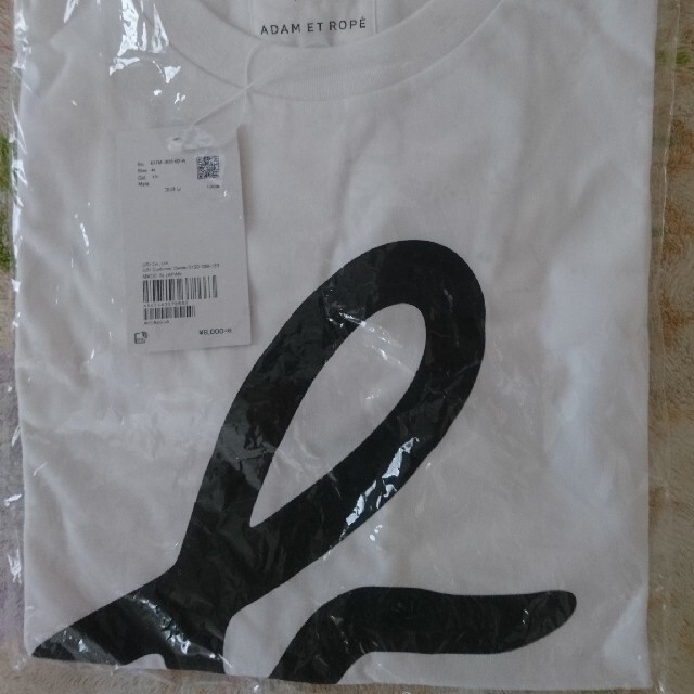 Adam et Rope'(アダムエロぺ)のagnes b.(アニエスベー)b.マークTシャツ(Mホワイト) レディースのトップス(Tシャツ(半袖/袖なし))の商品写真