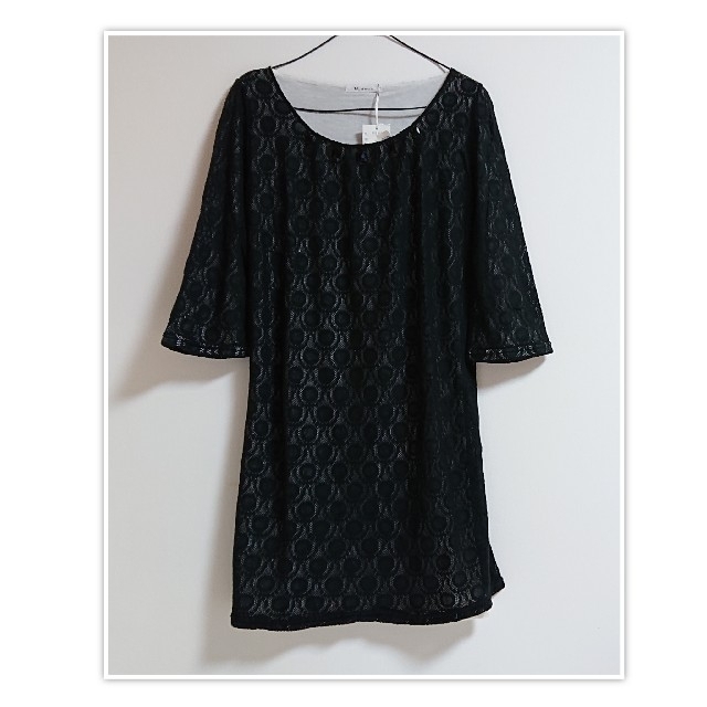 M.deux・ビジュー付きワンピース・税込9975円タグ付き未使用品 | フリマアプリ ラクマ