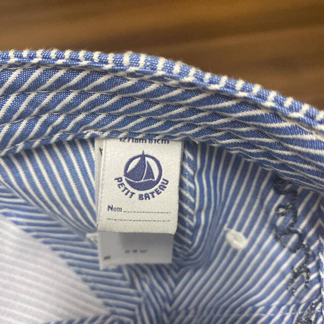 PETIT BATEAU(プチバトー)のキャップ　帽子　プチバトー キッズ/ベビー/マタニティのこども用ファッション小物(帽子)の商品写真