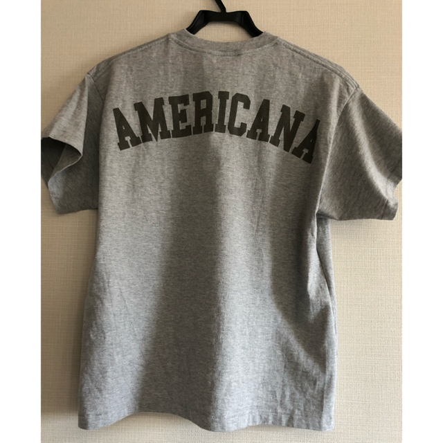 AMERICANA(アメリカーナ)のアメリカーナ  半袖　tシャツ レディースのトップス(Tシャツ(半袖/袖なし))の商品写真