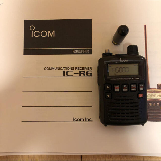 ICOM IC-R6一式セット