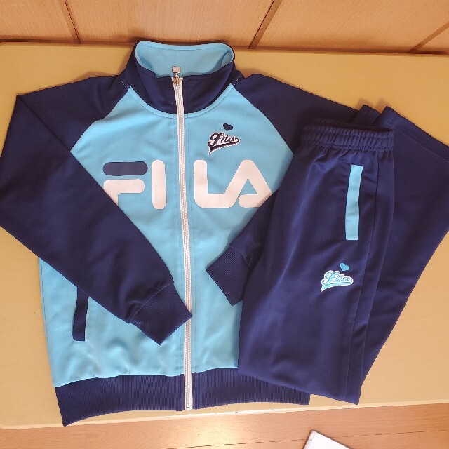 FILA(フィラ)のused☆150☆FILA☆ジャージ上下 キッズ/ベビー/マタニティのキッズ服女の子用(90cm~)(その他)の商品写真