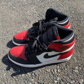 ナイキ(NIKE)のair jordan 1 bred toe 28.0cm(スニーカー)