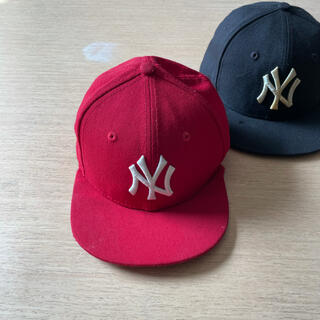 ニューエラー(NEW ERA)の【値下】ニューエラキャップ　ヤンキース　ブルックリン刺繍(帽子)