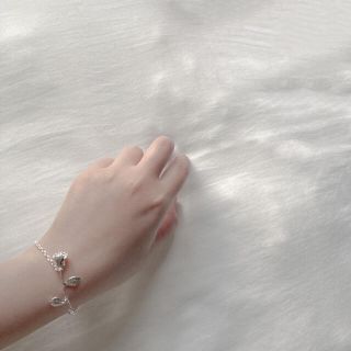 フラワー(flower)の୨୧ Vintage Silver Rose Bracelet(ブレスレット/バングル)