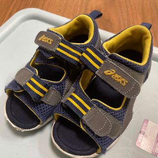 アシックス(asics)のアシックス　サンダル　サイズ16センチ(サンダル)