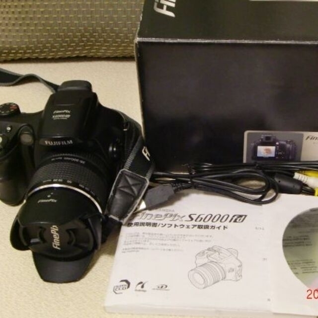 富士フイルム(フジフイルム)の★動作品　FUJIFILM FinePix S6000fd　PRO1D プロ付★ スマホ/家電/カメラのカメラ(コンパクトデジタルカメラ)の商品写真