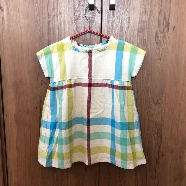 BURBERRY(バーバリー)のBurberry 80ワンピース　美品 キッズ/ベビー/マタニティのベビー服(~85cm)(ワンピース)の商品写真