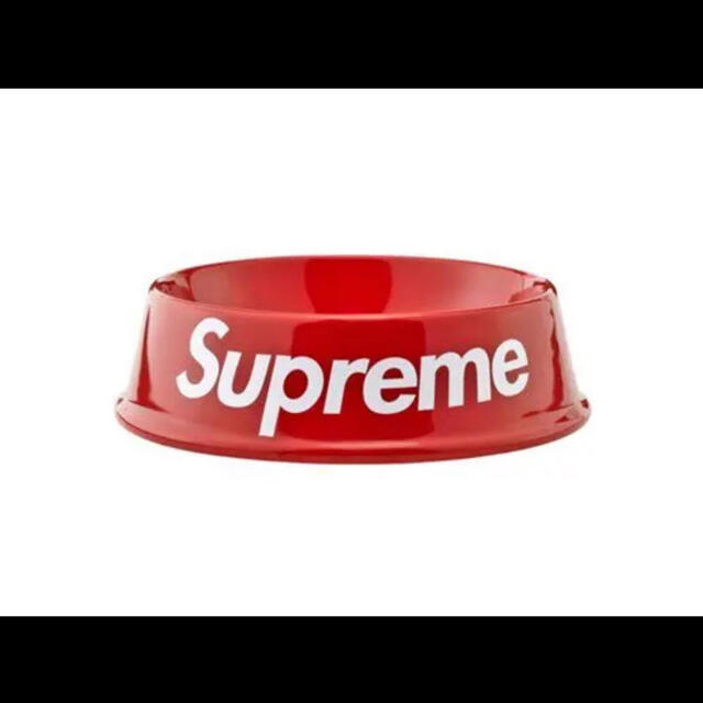 SUPREME シュプリーム ドッグボウル レッド ボックスロゴ フードボウル