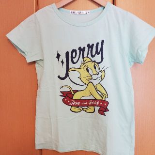 ユニクロ(UNIQLO)のused☆150☆ユニクロ☆トムとジェリー☆ジェリーのTシャツ(Tシャツ/カットソー)