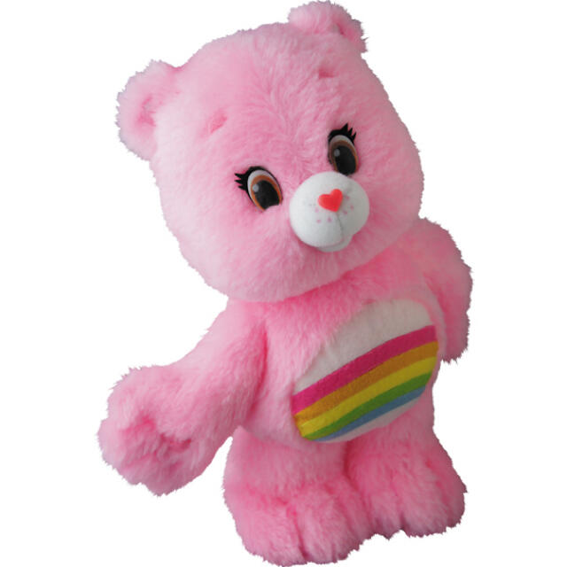MEDICOM TOY(メディコムトイ)のCheer Bear PLUSH care bears ケアベア チアベア エンタメ/ホビーのおもちゃ/ぬいぐるみ(キャラクターグッズ)の商品写真