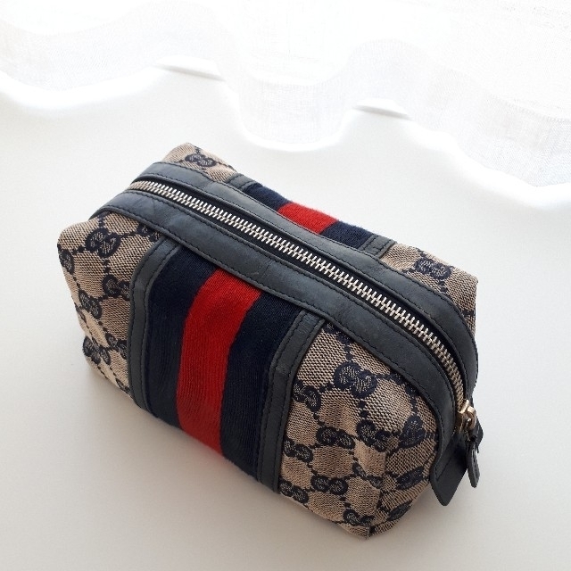 Gucci(グッチ)のGUCCI ポーチ シェリーライン レディースのファッション小物(ポーチ)の商品写真