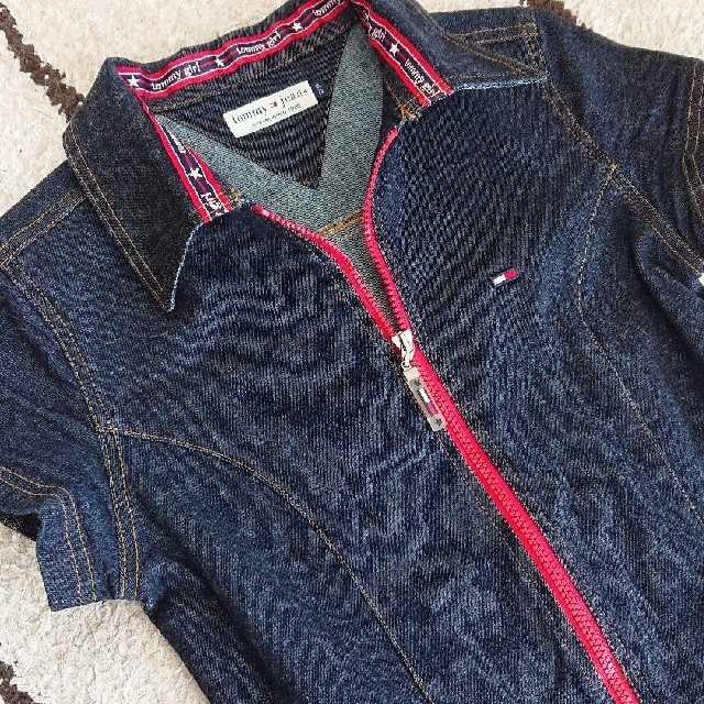 TOMMY HILFIGER(トミーヒルフィガー)のtommy jeans デニムワンピース♪ レディースのワンピース(ひざ丈ワンピース)の商品写真