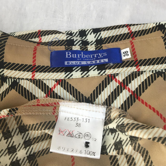 BURBERRY BLUE LABEL(バーバリーブルーレーベル)のBURBERRY BLUE LABEL ブラウス レディースのトップス(シャツ/ブラウス(半袖/袖なし))の商品写真